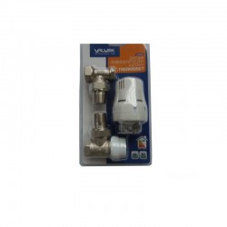 Set robineti tur retur cu cap termostatic Valvex - 1/2