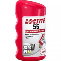 Fir etansant conducte/filete Loctite 55, 160 m