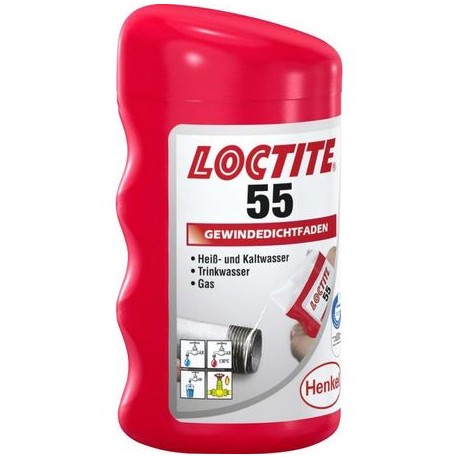Fir etansant conducte/filete Loctite 55, 160 m