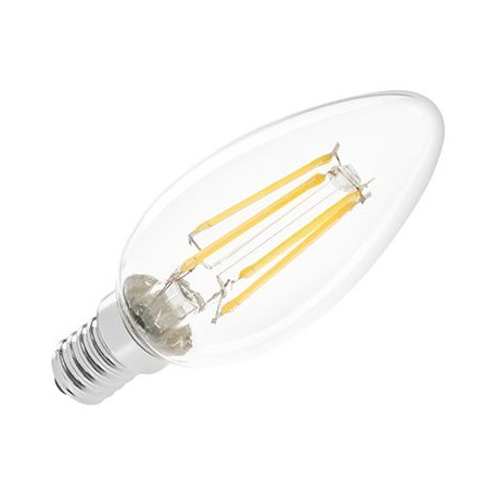 (ZAR0402) BEC LED 4W E14 FILAMENT 3000K 230V VIPOW