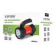 (URZ0912) LANTERNA CU INCARCARE 3W + 3W VIPOW PROMO