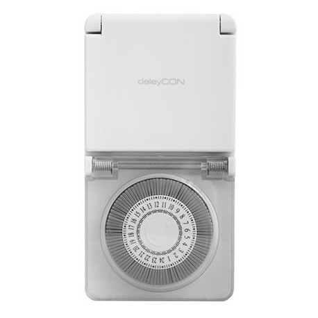 (URZ2001-6) TEMPORIZATOR MECANIC IP44 PRIZA SCHUKO