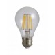 Bec Filament E27 model A60 4W 45W 3000K lumina calda
