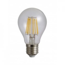 Bec Filament E27 model A60 4W 45W 3000K lumina calda